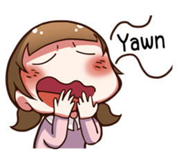 Daily The Sweet Girl (EN) sticker #7019716