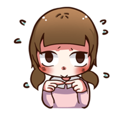 Daily The Sweet Girl (EN) sticker #7019721