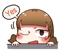 Daily The Sweet Girl (EN) sticker #7019724