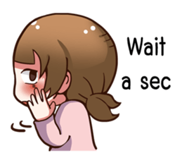 Daily The Sweet Girl (EN) sticker #7019726