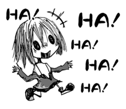 Re:YANDERE Girl sticker #7020250