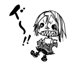 Re:YANDERE Girl sticker #7020258