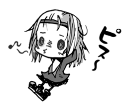 Re:YANDERE Girl sticker #7020265