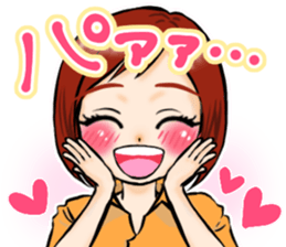 japanesewomam sticker sticker #7020454