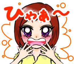 japanesewomam sticker sticker #7020471