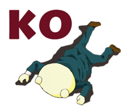 Business conversation of serious bear sticker #7020650