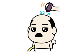 Middle-aged Angel sticker #7020743