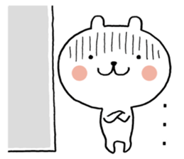 Summer vacation of bear 2 sticker #7021050