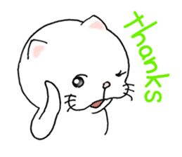 cat'sman for private actions english 2 sticker #7021215