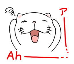 cat'sman for private actions english 2 sticker #7021233