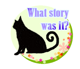 Jet Black Cat (English ver.) sticker #7021306