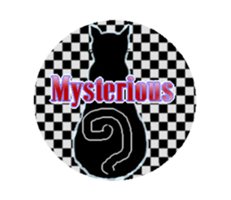 Jet Black Cat (English ver.) sticker #7021319