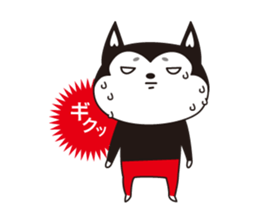 Full face mask man +1 sticker #7021379