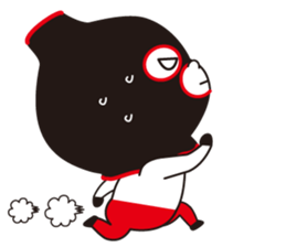 Full face mask man +1 sticker #7021395