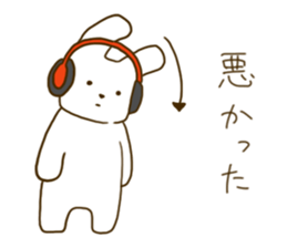 Headphone USAGI sticker #7021458