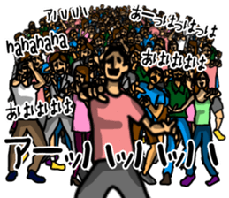 Hundred-group behavior- sticker #7021631