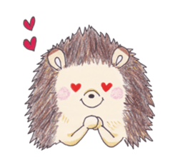 LOVE handmade by hariyamanezumi sticker #7021790