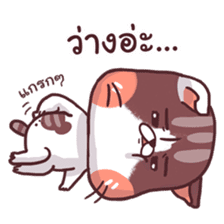 Mon Thong - The hilarious Cat sticker #7021875