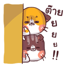 Mon Thong - The hilarious Cat sticker #7021879
