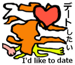 Big head deformation2 sticker #7021971