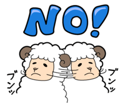 "DOUBUTSU URANAI" sticker Version 3 sticker #7022177