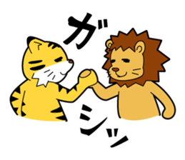 "DOUBUTSU URANAI" sticker Version 3 sticker #7022193