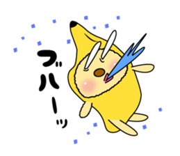 The Usapippi by banana bear place3 sticker #7022703