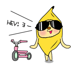 The Usapippi by banana bear place3 sticker #7022706