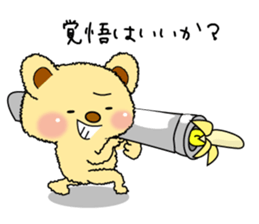 The Usapippi by banana bear place3 sticker #7022712