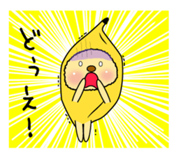 The Usapippi by banana bear place3 sticker #7022713