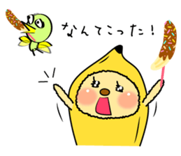 The Usapippi by banana bear place3 sticker #7022715