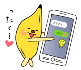 The Usapippi by banana bear place3 sticker #7022716