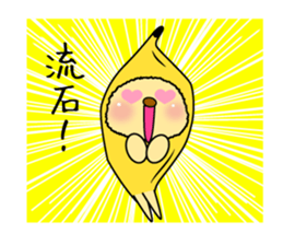 The Usapippi by banana bear place3 sticker #7022719