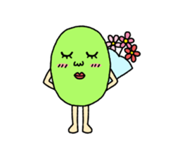 Love and beans sticker #7023389
