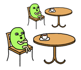 Love and beans sticker #7023393
