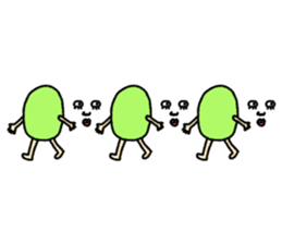 Love and beans sticker #7023399
