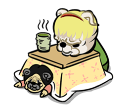 High school girl "Bull-ko" the second sticker #7023489