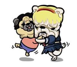 High school girl "Bull-ko" the second sticker #7023503