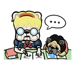 High school girl "Bull-ko" the second sticker #7023507