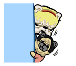 High school girl "Bull-ko" the second sticker #7023517