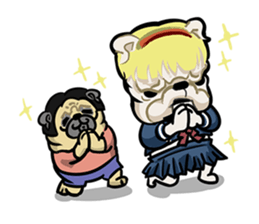 High school girl "Bull-ko" the second sticker #7023524