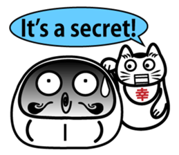 Lucky Daruma Doll 5 sticker #7023574