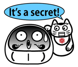 Lucky Daruma Doll 5 sticker #7023574