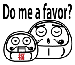 Lucky Daruma Doll 5 sticker #7023579