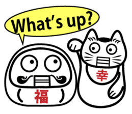 Lucky Daruma Doll 5 sticker #7023581