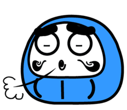 Lucky Daruma Doll 5 sticker #7023587