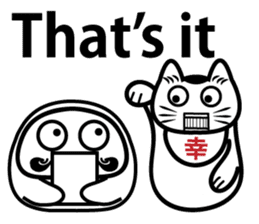 Lucky Daruma Doll 5 sticker #7023598