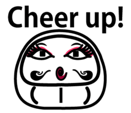 Lucky Daruma Doll 5 sticker #7023602