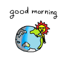 Mr.Black Tights English sticker #7023616