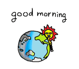 Mr.Black Tights English sticker #7023616